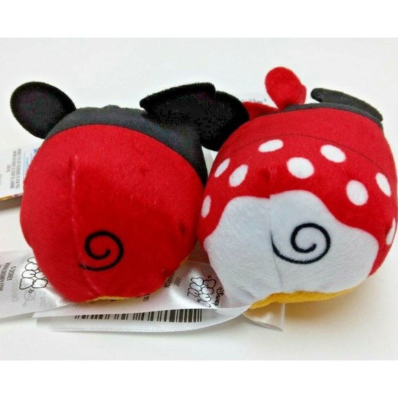 New Disney‎ Mini Tsum Tsum Plush Lot of 2 | Mickey, Minnie | w/Tags - Picture 4 of 12